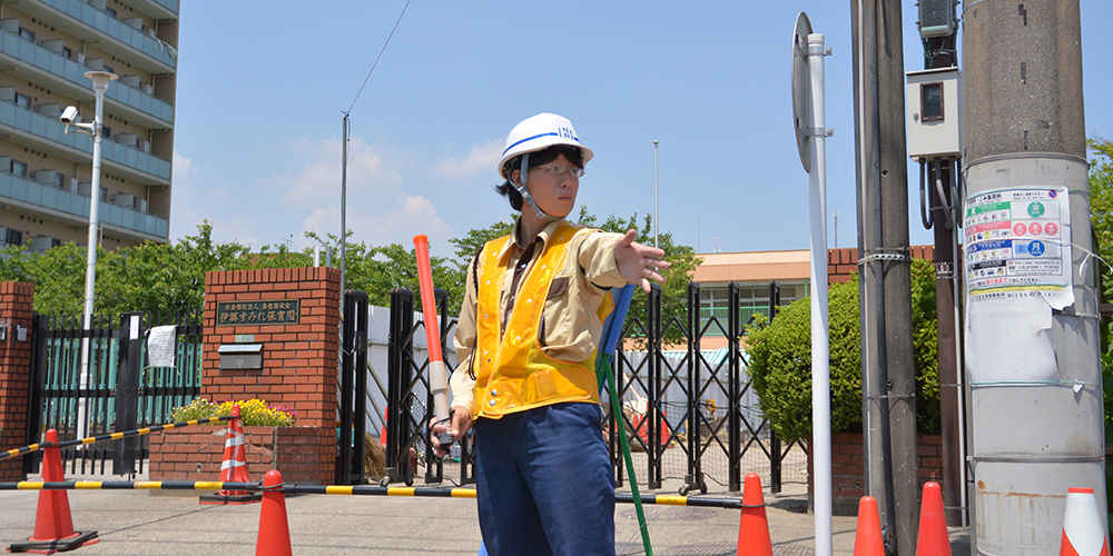 一日の仕事の流れ